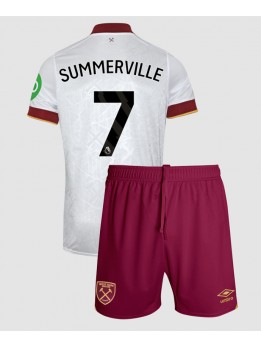 West Ham United Crysencio Summerville #7 Replika Tredje Kläder Barn 2024-25 Kortärmad (+ byxor)